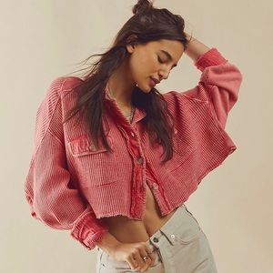 Free People Scout Jacket in Bella Rosa